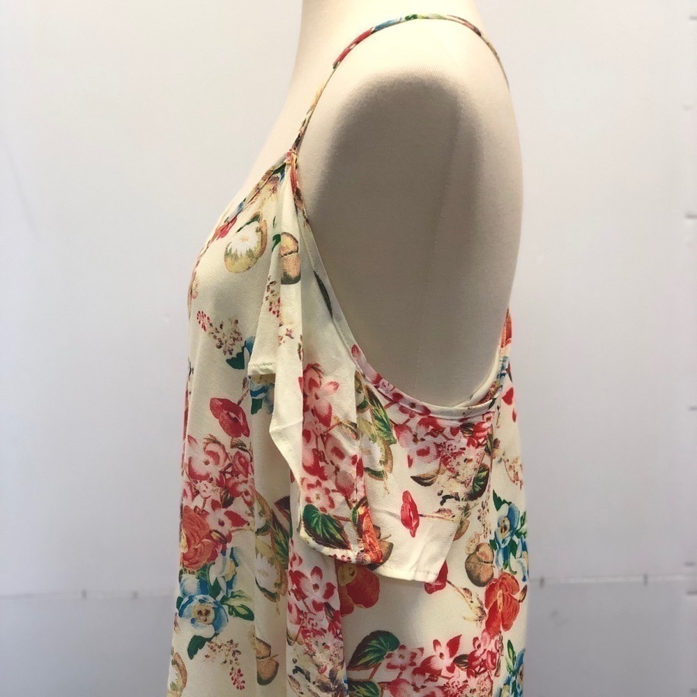 Others Follow Women's Naty Cold Shoulder Top S M L - Picture 7 of 8